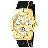 Invicta Women's 5922 Lady Wildflower Collection Gold-Tone Stainless Steel Black Watch Invicta Women's 5922 Lady Wildflower Collection Gold-Tone Stainless Steel Black Watch
