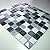 Glasmosaik Mosaik Glas Fliesen Schwarz M...