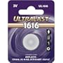 Ultralast UL-1616 Lithium Button Cell Battery DL1616B and ECR-1616BP Equivalent