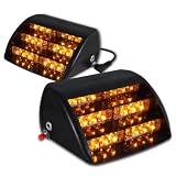 18 Bright Amber LED Emergency Warning Flash Strobe Lights for Dash Windshield by HK5