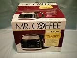 Mr. Coffee 12 Cup Replacement Carafe Decanter -- New -- as shown