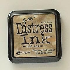 Ranger Tim Holtz Distress Ink Old Paper Stempelkissen - Scrapbooking