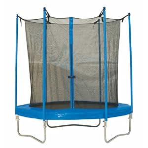Jumpingzone Trampoline avec filets de sécurité mixte adulte Bleu 305 cm Jumpingzone Trampoline avec filets de sécurité mixte adulte Bleu 305 cm
