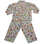 Pyjamas 'Construction print sky blue 1-2 years