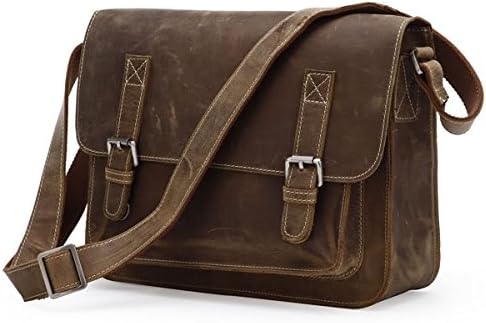 Genuine Leather full Grain unisex Messenger bag