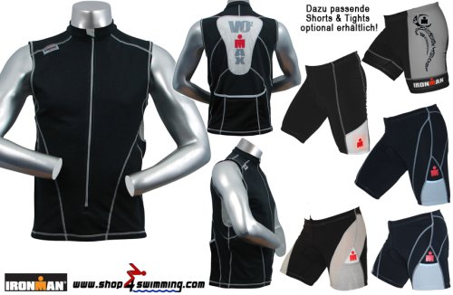 Herren TRI-TOP Ironman Men SL Zip-Top VO2 SZ