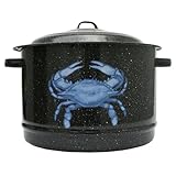 Granite Ware 6193-4 19-Quart Decorated Crab Pot