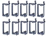 read full review Arlington LV1-10 1-Gang Low Voltage Mounting Bracket, 10-Pack