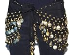 HooToo-Foulard Ceinture Sequins Dor�s...