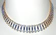 Sapphire Blue Austrian Crystal Necklace