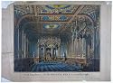 Grand Lodge room of the new Masonic Hall, Chestnut Street Philadelphia (Reprint measured in inches 24 x 18)