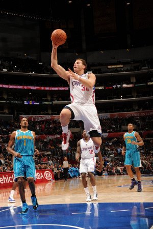 New Orleans Hornets v Los Angeles Clippers: Blake Griffin Photographic Poster Print by Andrew Bernstein, 24x36
