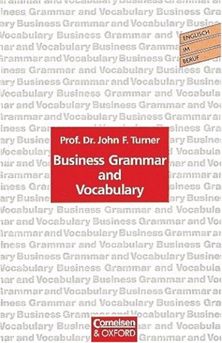 Business Grammar and Vocabulary, Übungsbuch