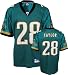 Fred Taylor Jersey: Reebok Teal Replica #28 Jacksonville Jaguars Jersey - Large