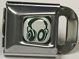 DJ Headphones Interchangeable Seatbelt Belt Buckle! Scratchin, Scratching!