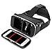Home Stella 3D VR Glasses Headset Virtual Reality Adjustable Lens Strap for 4.7-6 inch Smartphones for iPhone 6 6s 6 Plus Samsung Galaxy S7 S6 edge Ideal for 3D Movies Games (3D VR)
