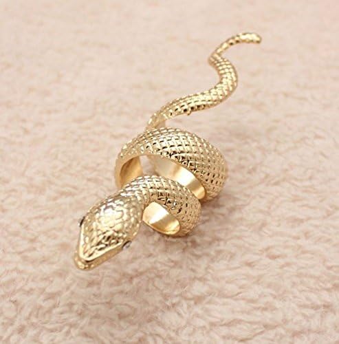 Fancy Unique Crystal Snake Ring