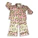 Pijayz by Sara's Prints - Girls Pajamas, Pink, (Size 7)