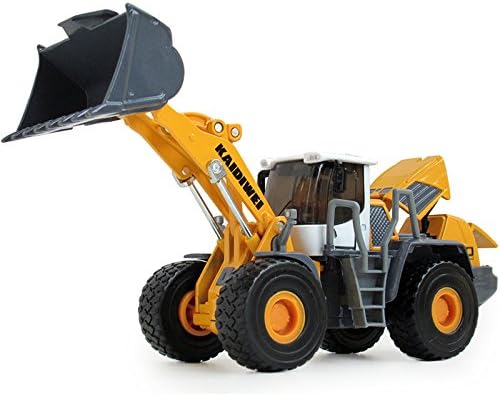 1:50 Metal Bulldozer Model Road Loader Toy Car Diecast Toy Vehicles