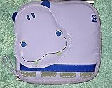 Purple Vinyl Hippo - 24 CD/DVD Zippered Wallet