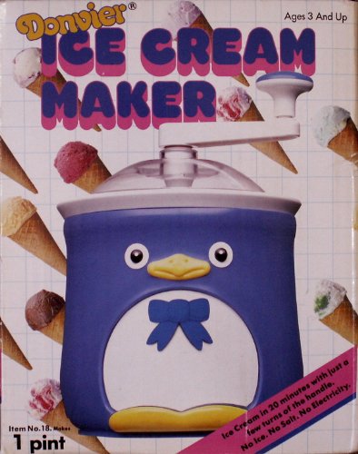 1 pint Ice Cream Maker PENGUIN Design 1 pint Ice Cream Maker PENGUIN Design