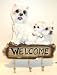   - Westie West Highland White Terrier Key-Leash Holder Rack 3 Hooks