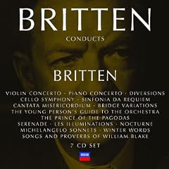 Britten conducts Britten 4, Violin Concerto etc