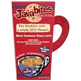 JavaBitesEspressoCookies,WhiteChocolateVanillaLatte,5.25-OunceBoxes(Packof4)