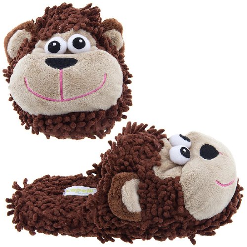 Fuzzy Animal Slippers for Adults