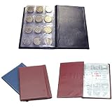 Bhbuy Hot 120 Coin Holder Collection Storage Collecting Money Penny Pockets Album Book