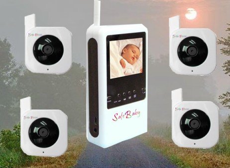 Home Sentry Handheld, DIGITAL, Four Camera, Baby Monitor, Guaranteed Free From Interference. 51rg93qxsgL Home Sentry Handheld, DIGITAL, Four Camera, Baby Monitor, Guaranteed Free From Interference.