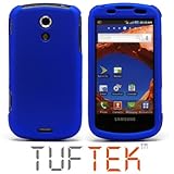 TUF TEK Bright Blue Hard Soft-Touch Rubberized Plastic Skin Cover Case for  ....
