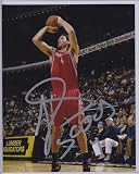 LUIS SCOLA SIGNED AUTOGRAPHED 8X10 PHOTO HOUSTON ROCKETS COA