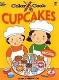 Color & Cook CUPCAKES (Dover Coloring Books)