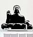 Vinyl Wall Art Decal Sticker Chinese Buddha Statue #137