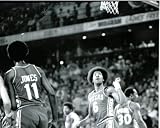 JULIUS ERVING "DR J " UNSIGNED BASKETBALL PHOTO 76ERS