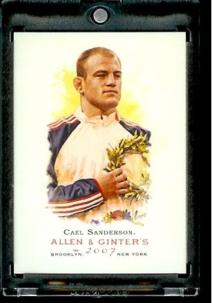 Buy 2007 Topps Allen & Ginter # 23 Cael Sanderson NCAA & Olympic Wrestling Champion Trading... by Topps