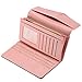 PGXT Women's Long Flower Love Leather Clutch Card Holder Purse Wallet