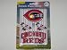 CINCINNATI REDS Team Colored Embossed Metal LIGHT SWITCH PLATE with Screws