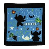 ディズニー スティッチ シルエット ハンドタオル2枚組 約34×35cm