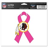 Washington Redskins Breast Cancer Awareness 4x6 Ultra Decal