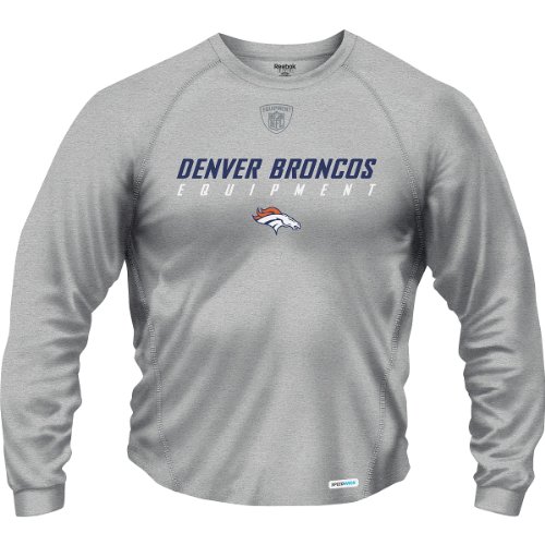 Reebok Denver Broncos Equipment Long Sleeve Speedwick XX Large