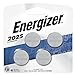 Energizer 2025 Lithium Coin Cell Battery, 4 Count