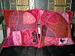 2 Gujrati Embroidered Sari Toss Pillow Cushion Covers