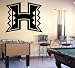 Ncaa Wall Mural Vinyl Sticker Sports Logos Hawaii Warriors (S262)