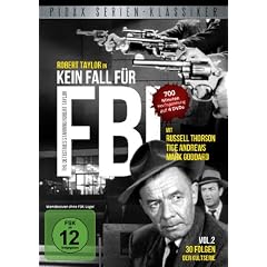 Kein Fall f�r FBI - Vol. 2 (30 Folgen der legend�ren Krimiserie mit Robert Taylor [4 DVDs]