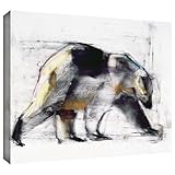 ArtWall Mark Adlington 'Ursus Maritimus' Gallery Wrapped Canvas Artwork, 36 by 48-Inch