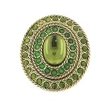 Grecian Green Cocktail Ring