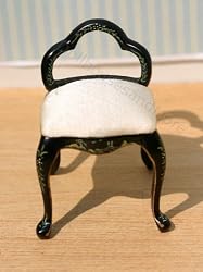 Dollhouse Miniature Artisan Handpainted Chinoise Ladies Chair