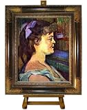 Femme de Maison - Toulouse-Lautrec Large Framed Art Print on Canvas